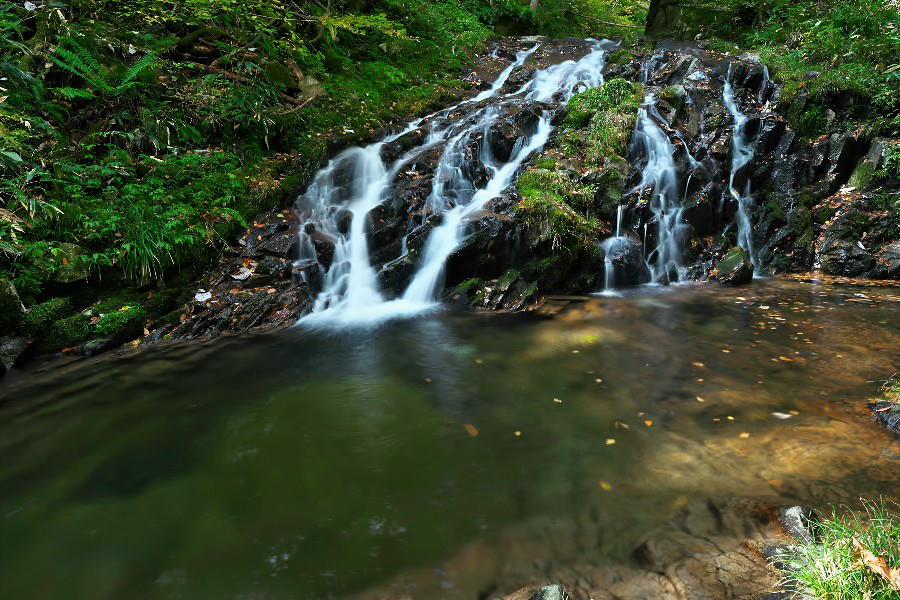 滑座の滝（なめくらのたき）【岐阜県高山市】