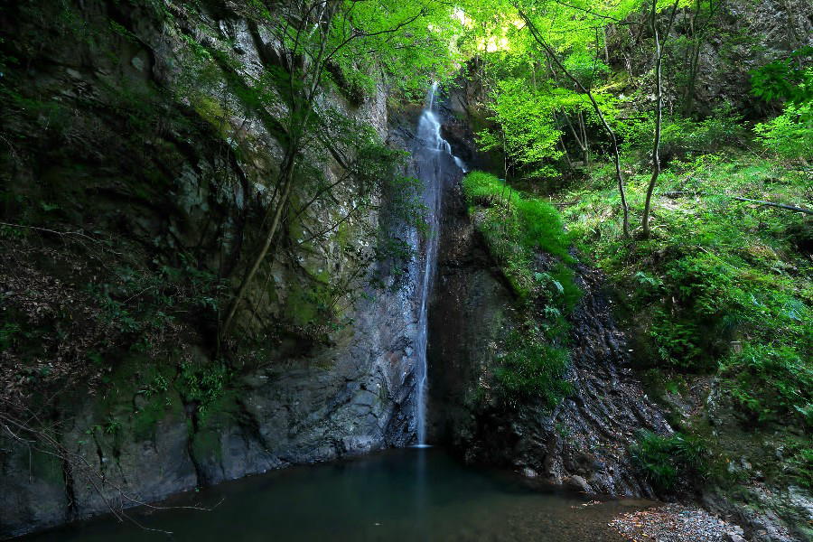 南天の滝（なんてんのたき）【岐阜県川辺町】