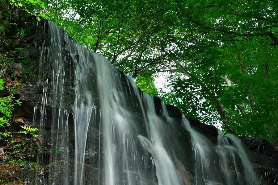 楢山不動滝（ならやまふどうたき）【山形県大江町】