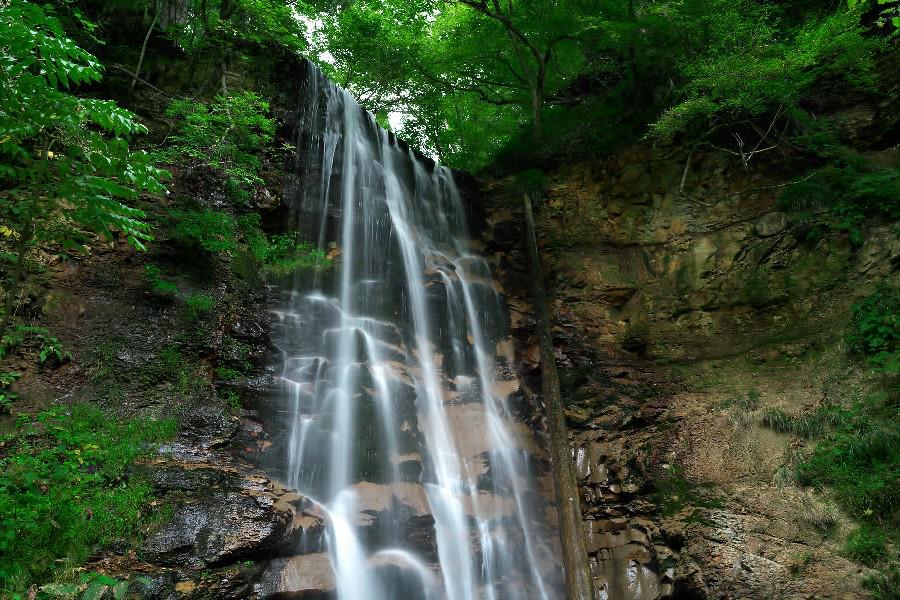 楢山不動滝（ならやまふどうたき）【山形県大江町】