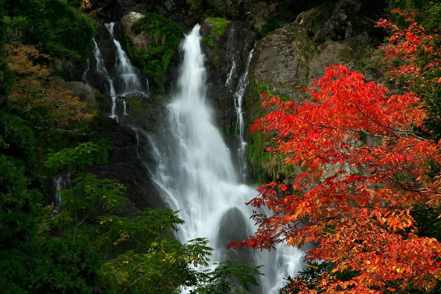 神庭の滝（かんばのたき）【岡山県真庭市】≪日本の滝百選≫】